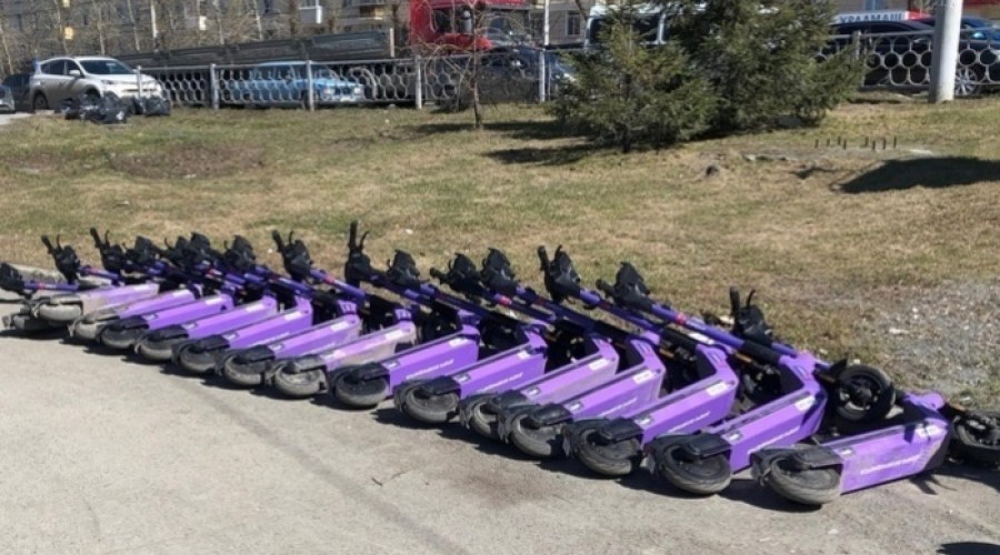 В Екатеринбурге уменьшат число электросамокатов