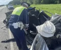 Пассажир «Приоры» погиб в столкновении с фурой Scania на трассе Екатеринбург — Курган