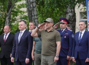 Открытие класса имени В. Жоги в кадетском корпусе города Шахты