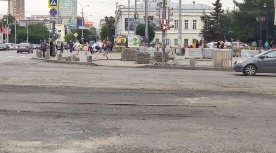 Из центра Екатеринбурга уберут трамвайную ветку