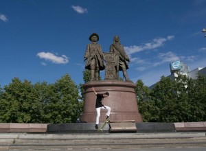 3D-макет Екатеринбурга 18 века установлен в Историческом сквере