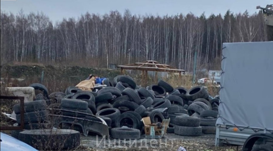 Жители Мичуринского пожаловались на помойку, устроенную местным автосервисом