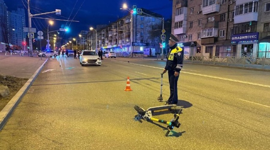 В Екатеринбурге насмерть сбили самокатчика, который грубо нарушил ПДД